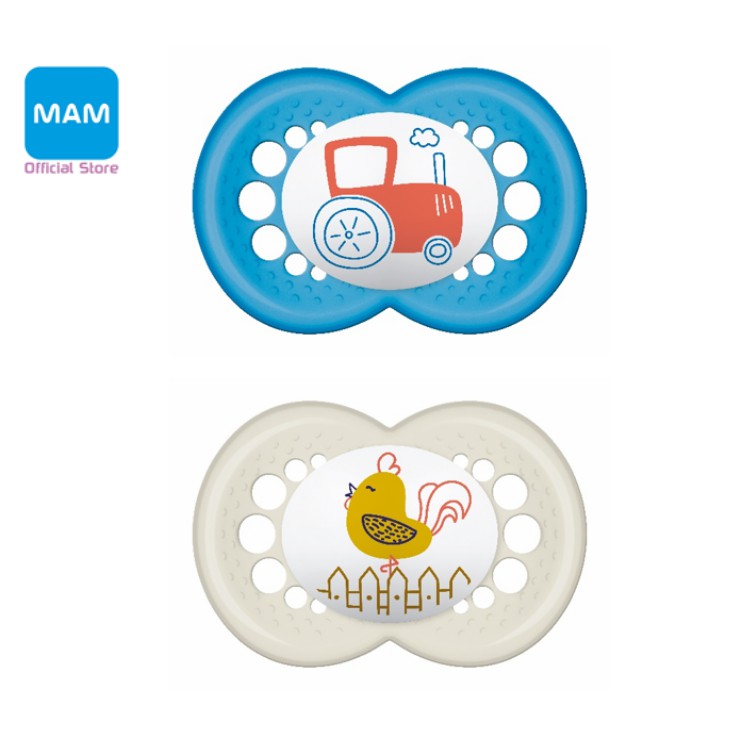 MAM Original Pacifier 16+ Months Baby Soothers with Self Sterilising