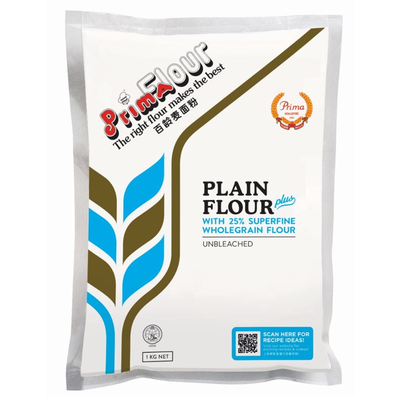 Prima Plain Flour Plus, 1Kg | Shopee Singapore