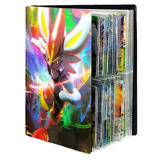 Pokemon Cards Album Book Cool Collections Cartoon Anime Game Binder Folder Top Loaded List Toys Gift for Children