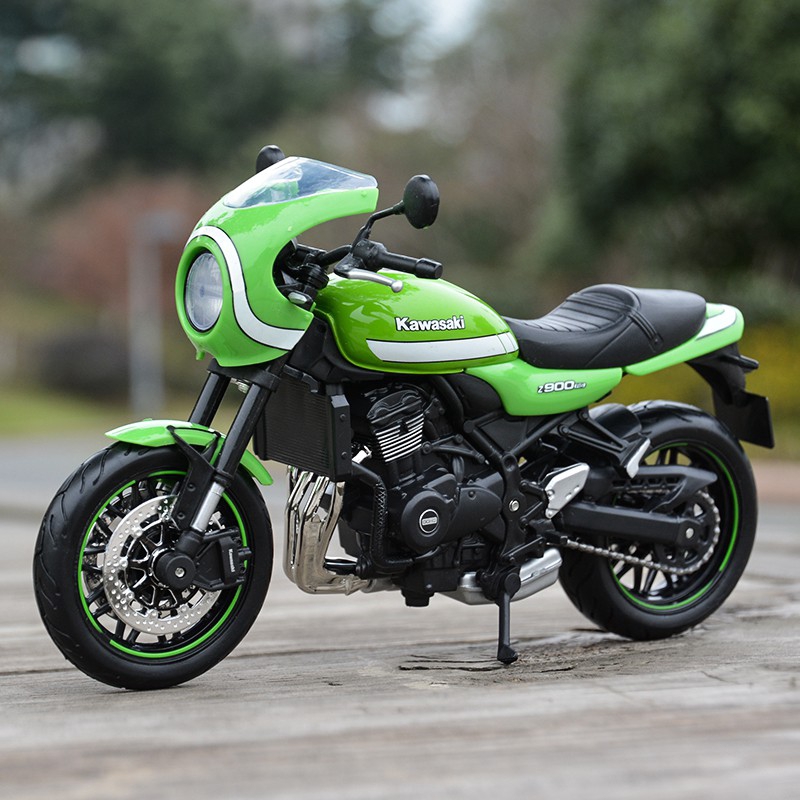 Maisto 1:12 Scale Kawasaki Z900RS Cafe Green Motorcycle Alloy Model New in Box 