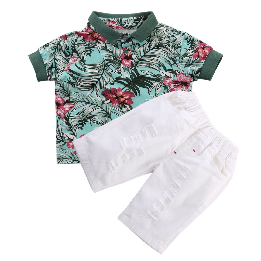 floral polo shirt outfit