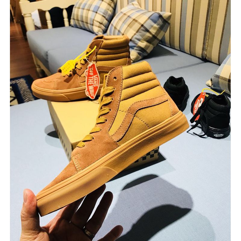 wheat colored vans
