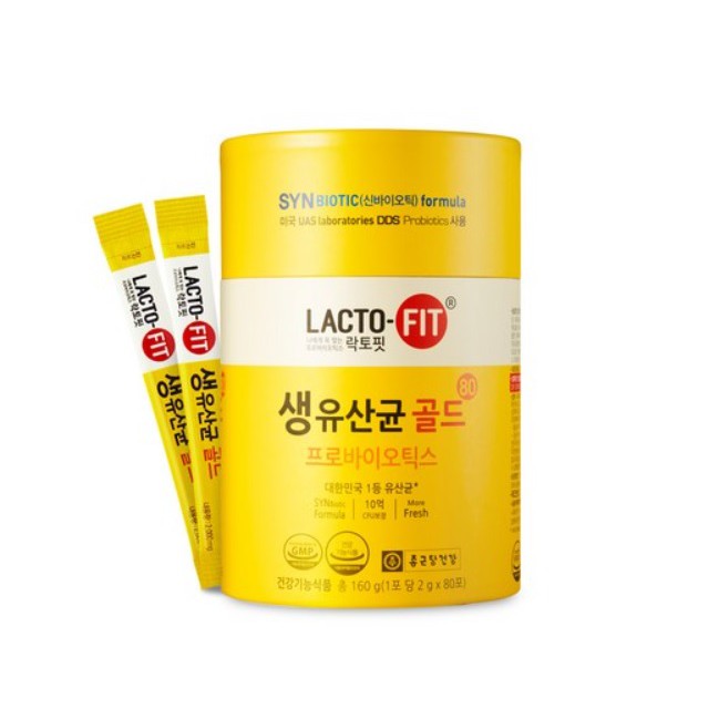 [Chong Kun Dang] Lacto Fit Gold Korean Probiotics 160g(2g x 80ea/Korea ...