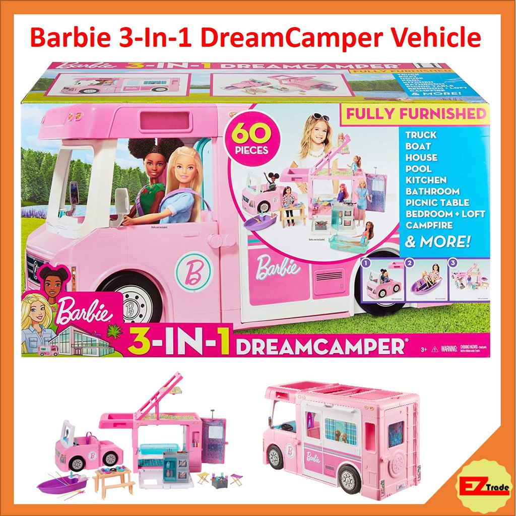 mattel barbie dream camper