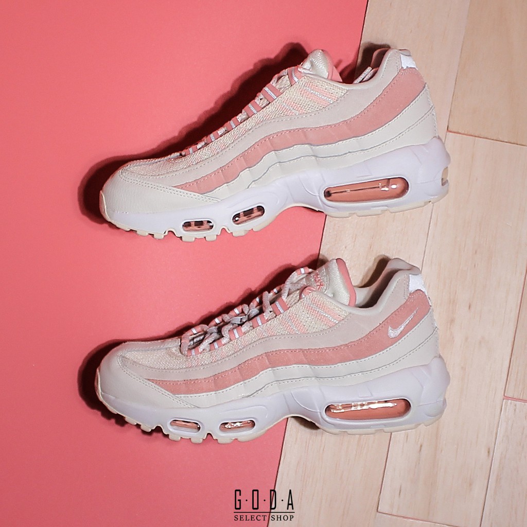 nike air max 95 bleached coral