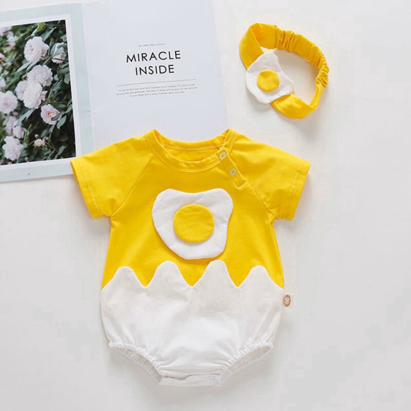 baby cotton romper