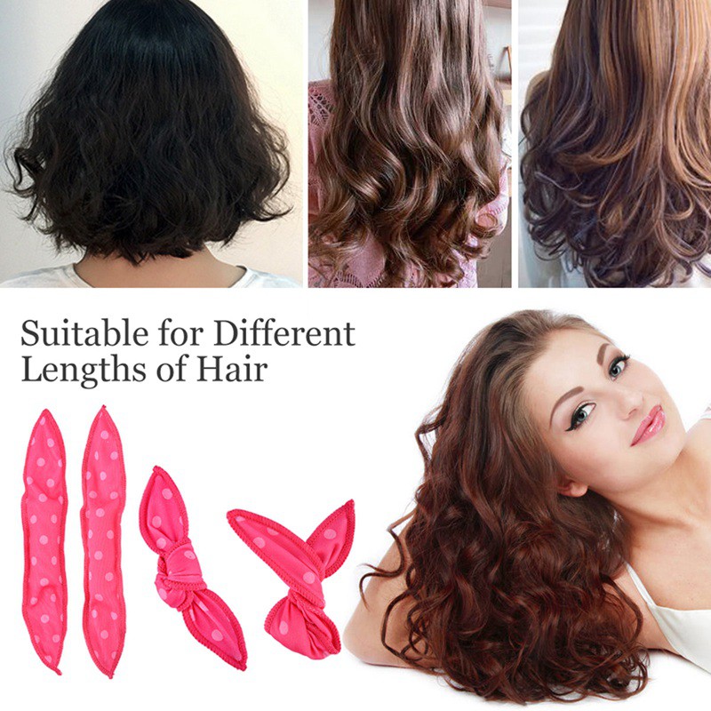 Wave Point Foam Hair Curler Rollers Flexible Soft Pillow Hair
