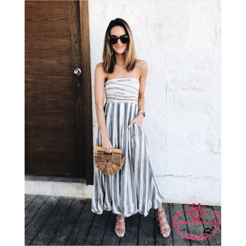 tube top long summer dresses