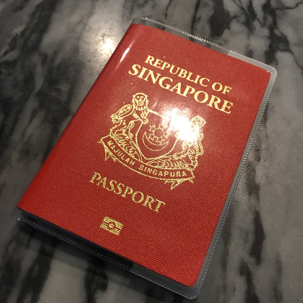 matt clear cover for your passport