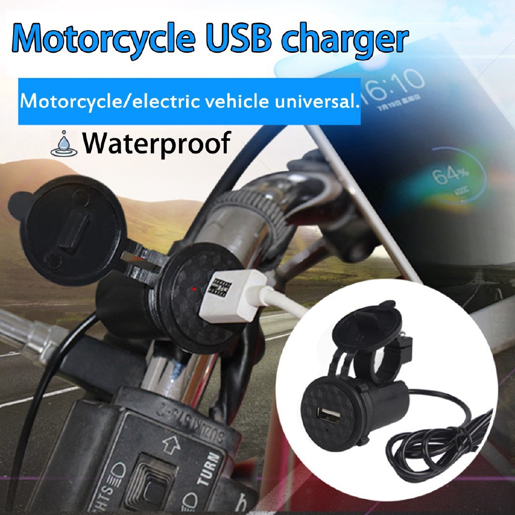 motorcycle with usb charger