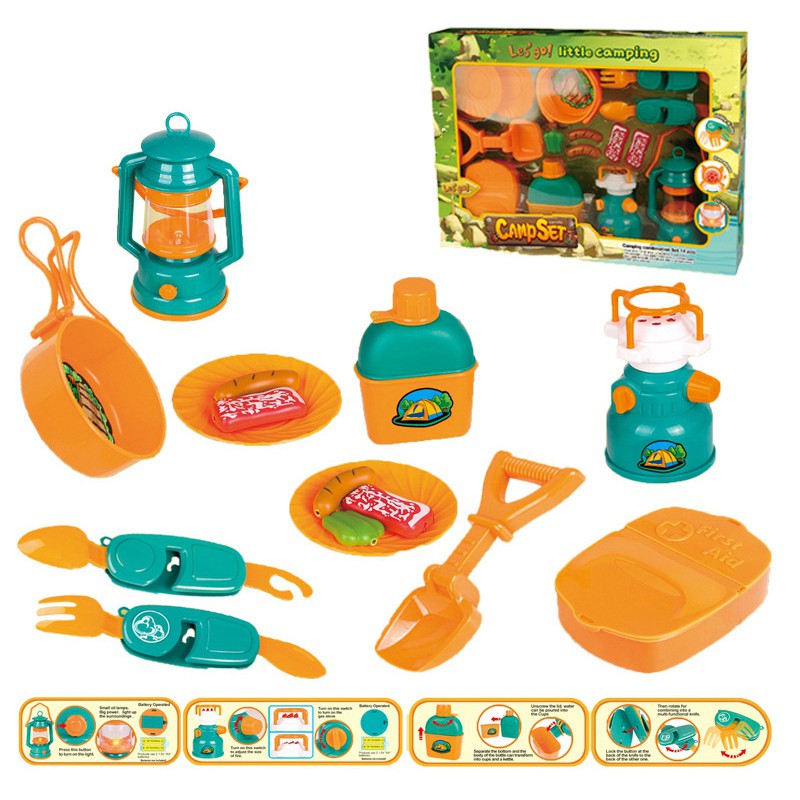 camping set toy