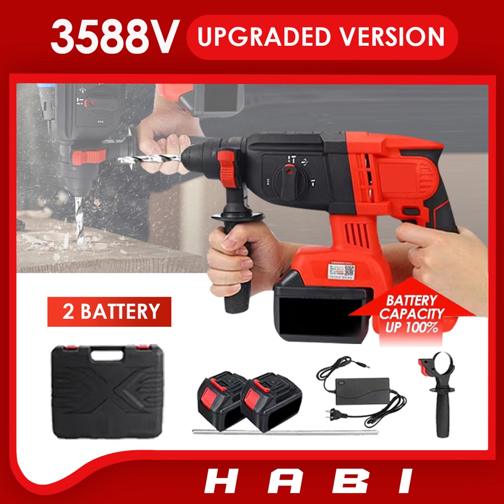 3588VF Brushless cordless hammer impact drill cordless electric battery