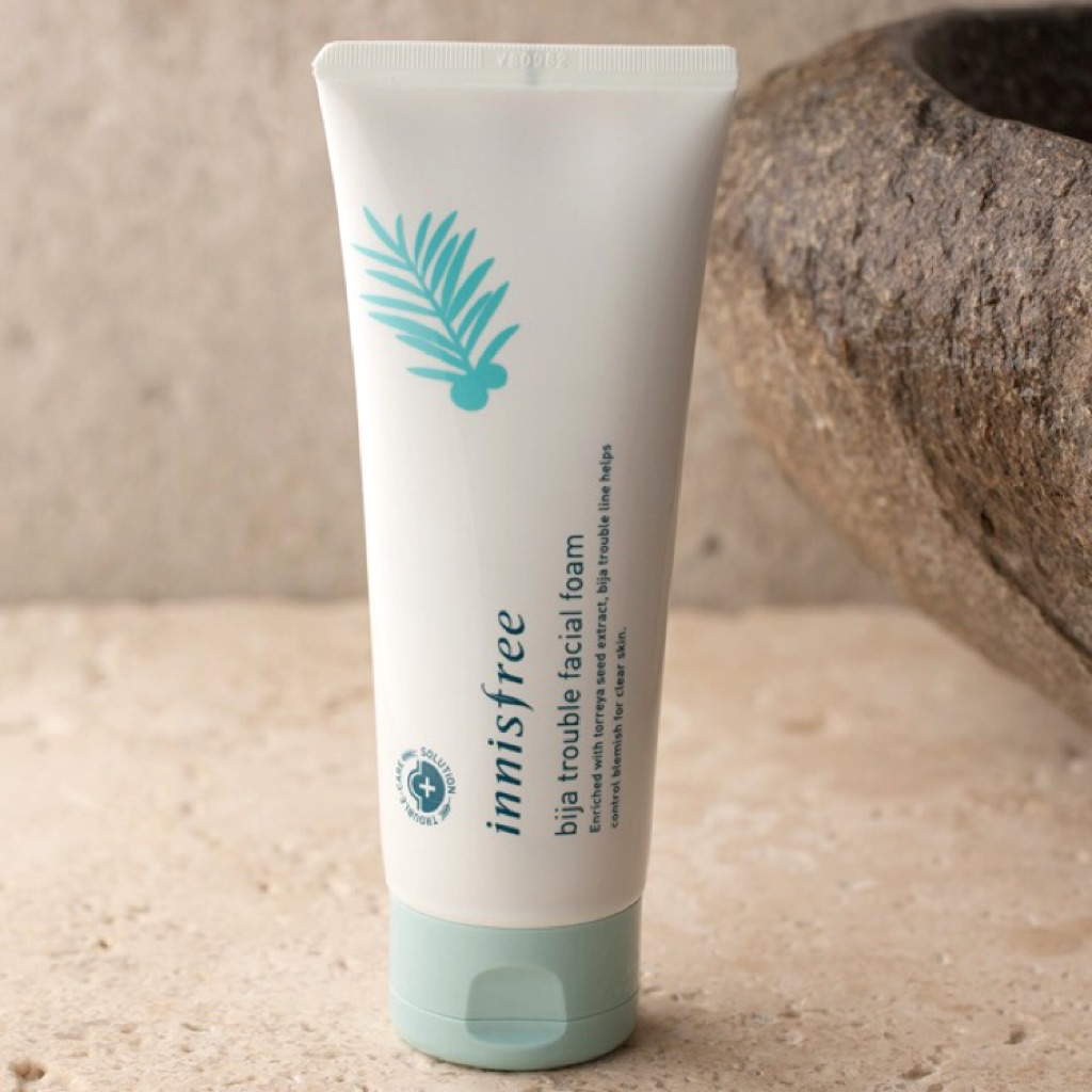 Innisfree Bija Trouble Facial Foam Anti Blemish Acne Cleanser Face Facial Wash Shopee Singapore