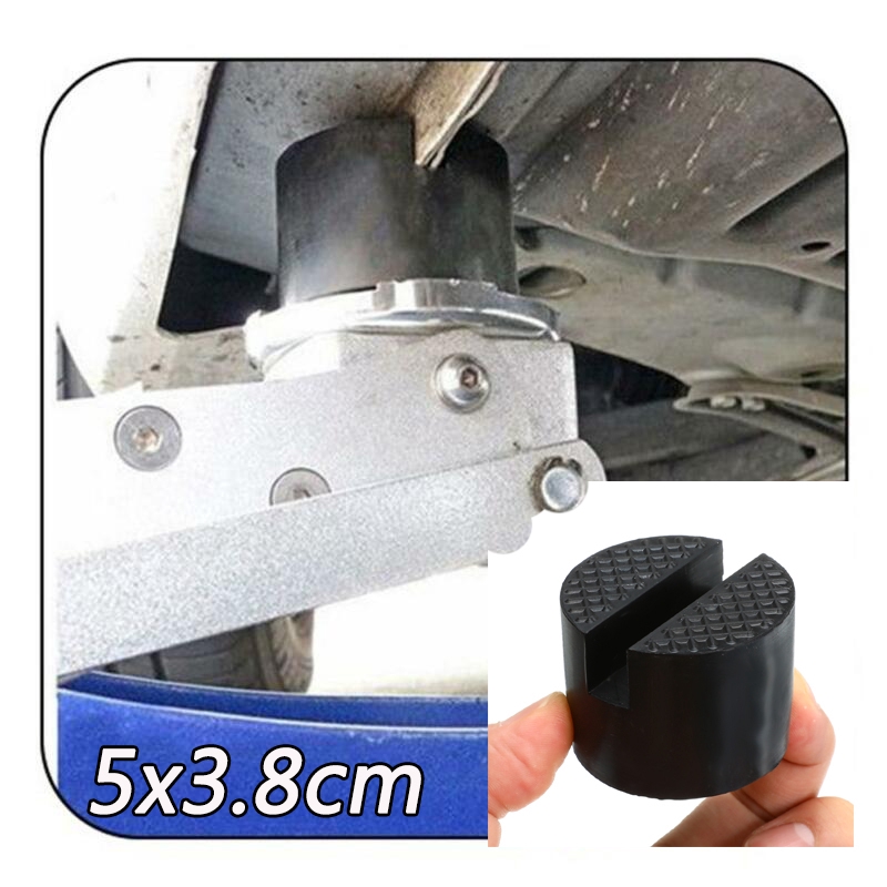 Car Universal Jack Rubber Pad Jack Block Protector Floor Slotted