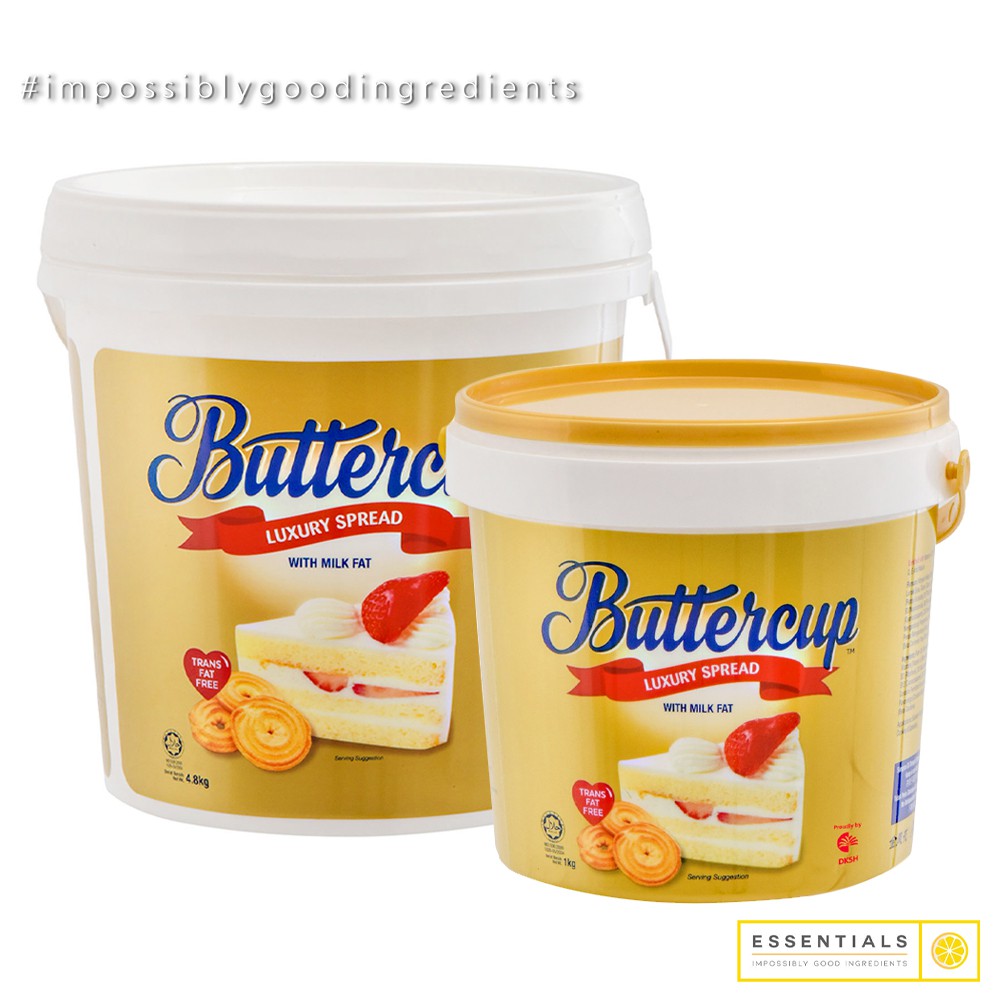BUTTERCUP Luxury Spread Baking 4.8KG Shopee Singapore