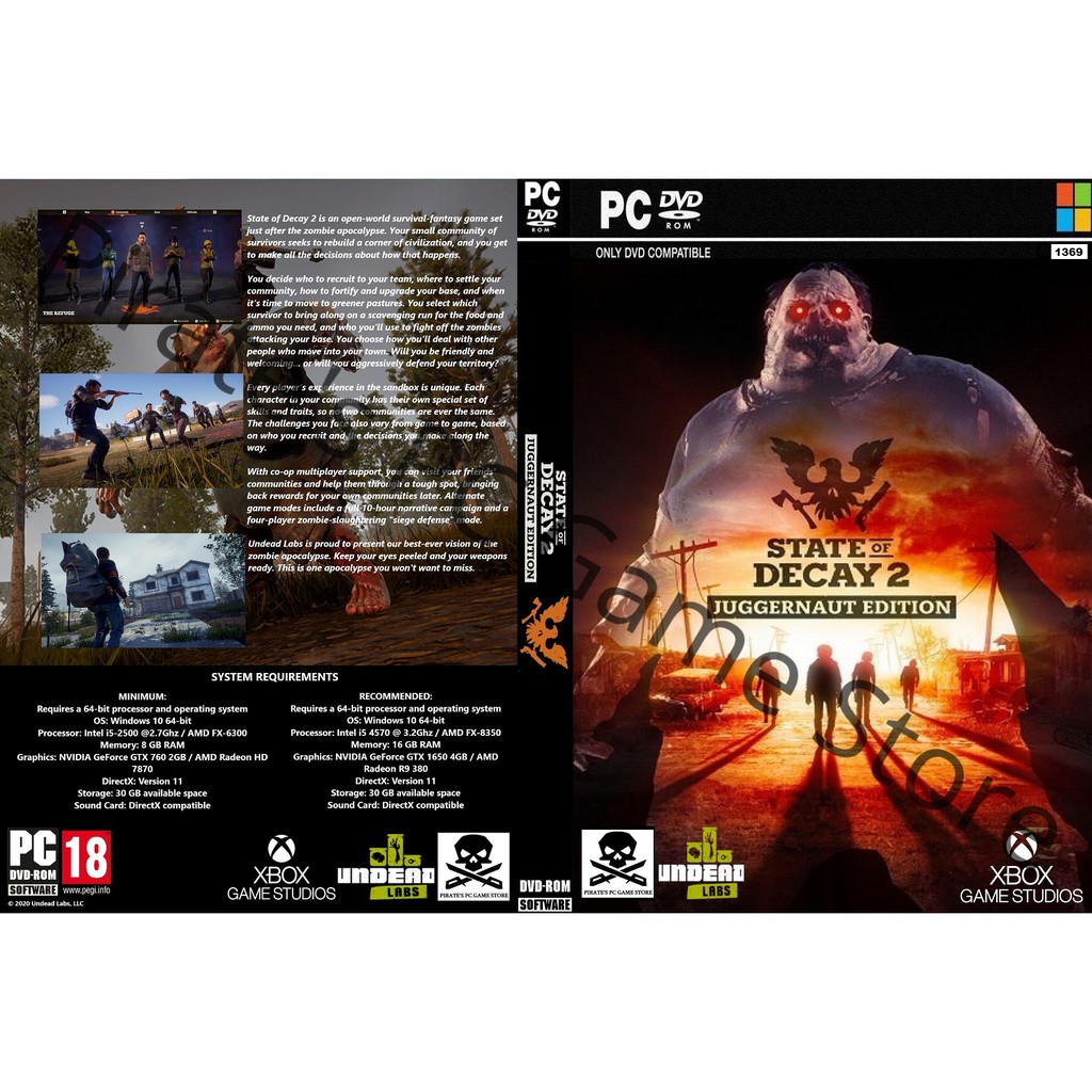 state of decay 2 pc price