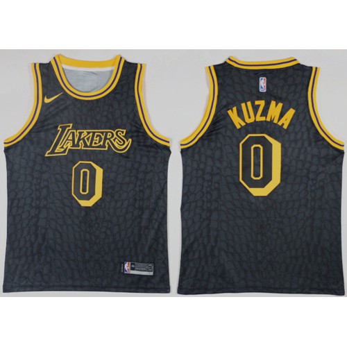 kyle kuzma black lakers jersey