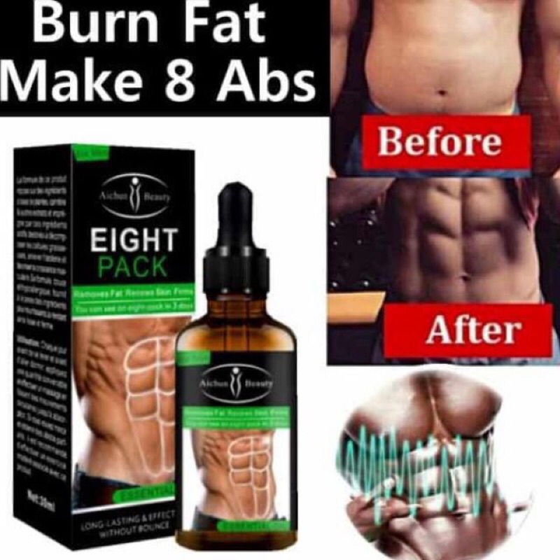 Slimming Oil Fat Burner Eight Pack Original Kempiskan Perut Buncit Aichun Beauty Shopee Singapore