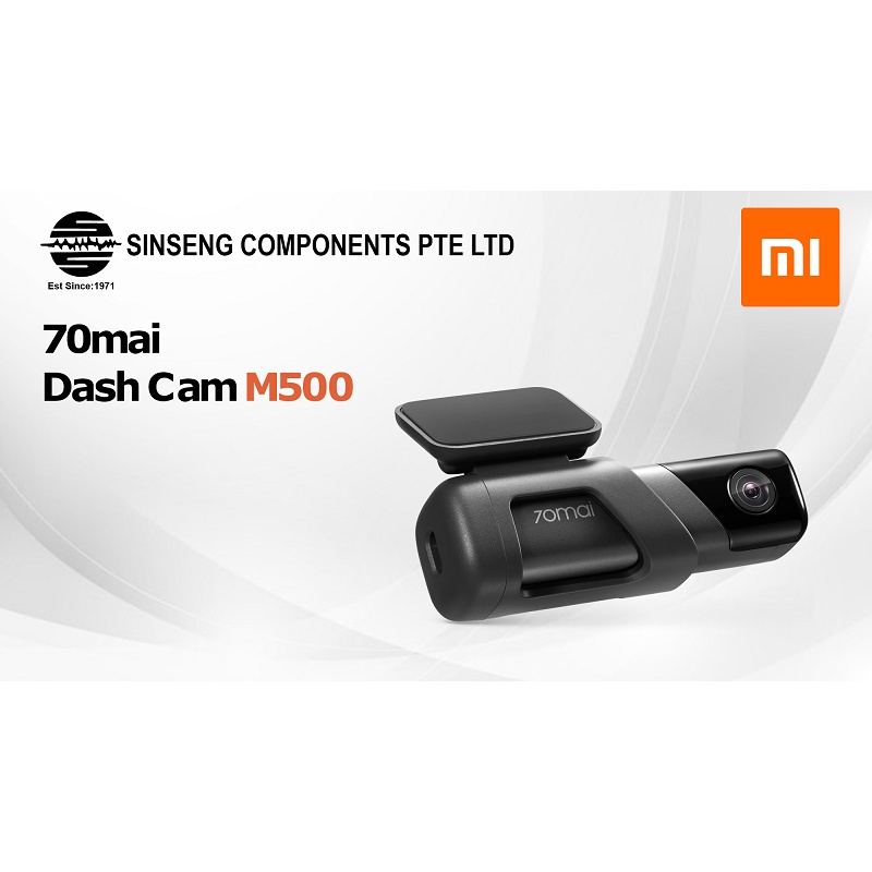 Xiaomi 70mai M500 Dashcam with Built-in 32GB / 64GB / 128GB Memory Car Camera Recorder