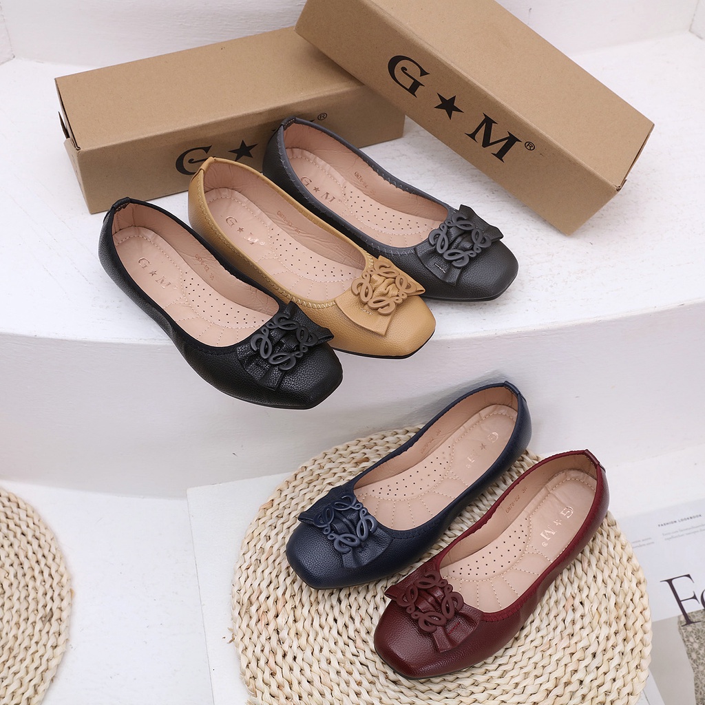【AhSin】 Fashion Women Doll Shoes Office Flat Shoes Daily Loafer GM78-82