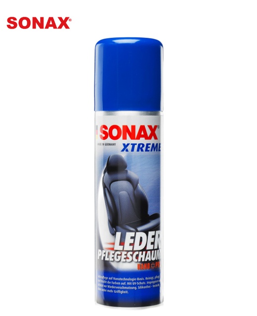 Sonax Xtreme Leather Care Foam Nanopro 250ml Shopee Singapore