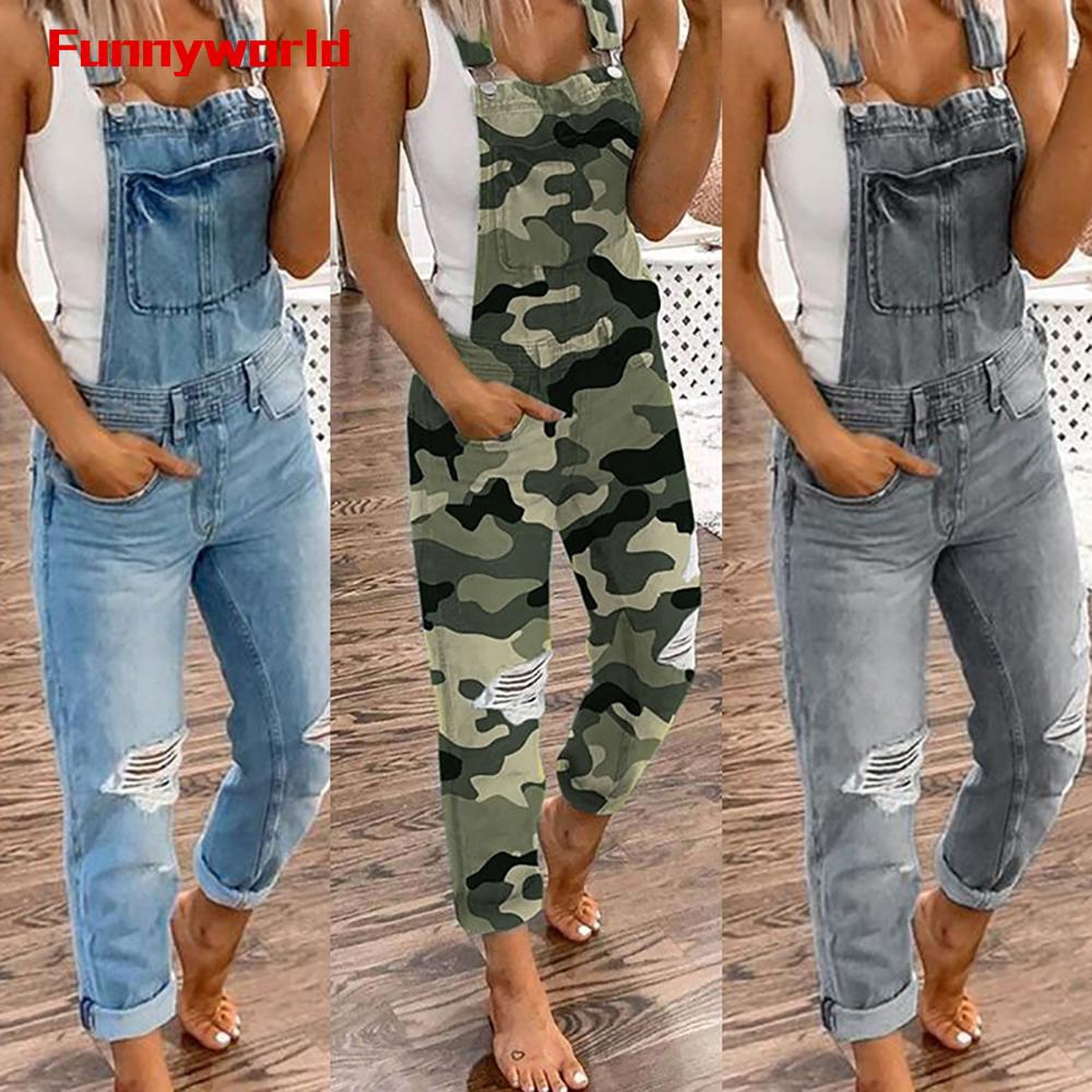 camouflage plus size jumpsuit