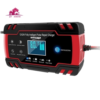 Car Jump Starter Emergency 12V/24V Power Bank Battery Charger with LCD Display EU Plug