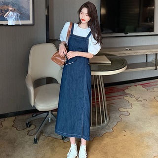 new style dungaree dress