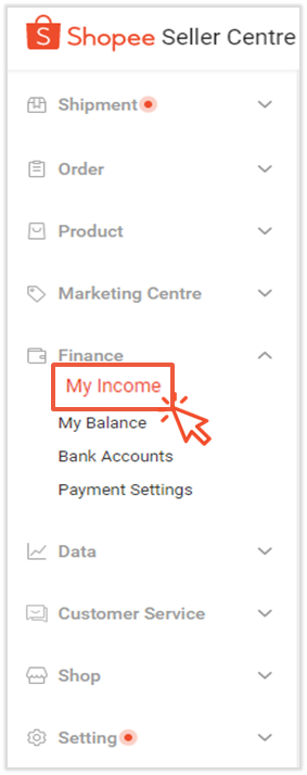 APA ITU "MY INCOME" DI SHOPEE SELLER CENTRE