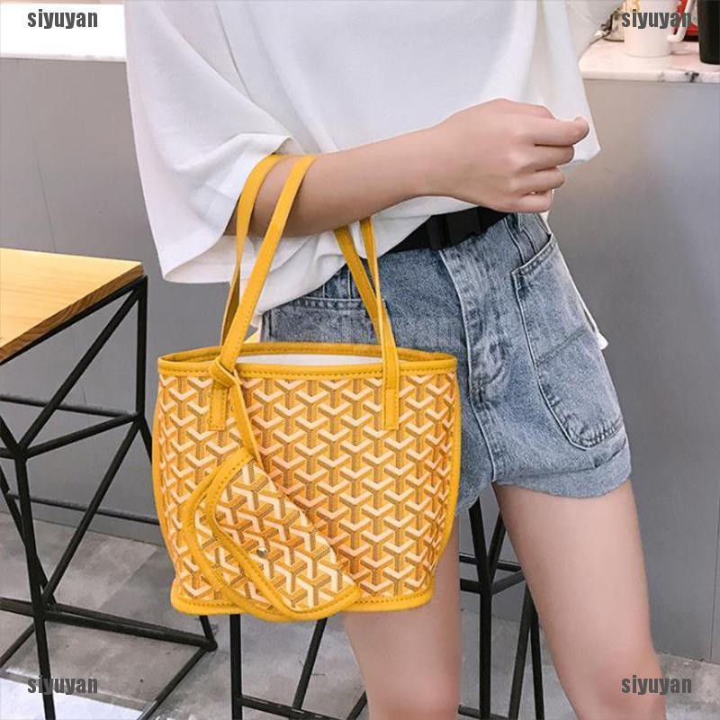 Siy Korean Emo Goyard Bag Women Shoulder Bag Tote Bag Handbag Fashion Shoppin Shopee Singapore