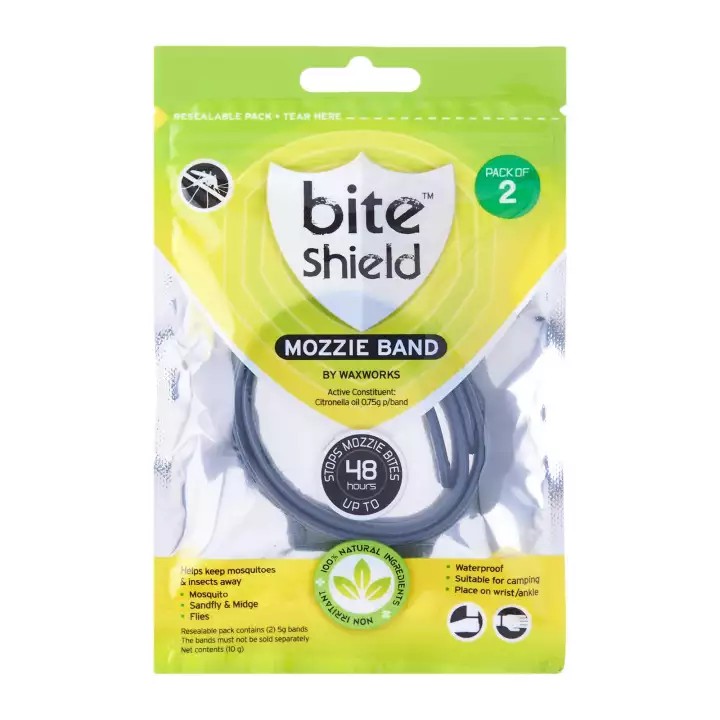 Bite Shield Mozzie Bands Insect Repellent 2 per pack Shopee Singapore
