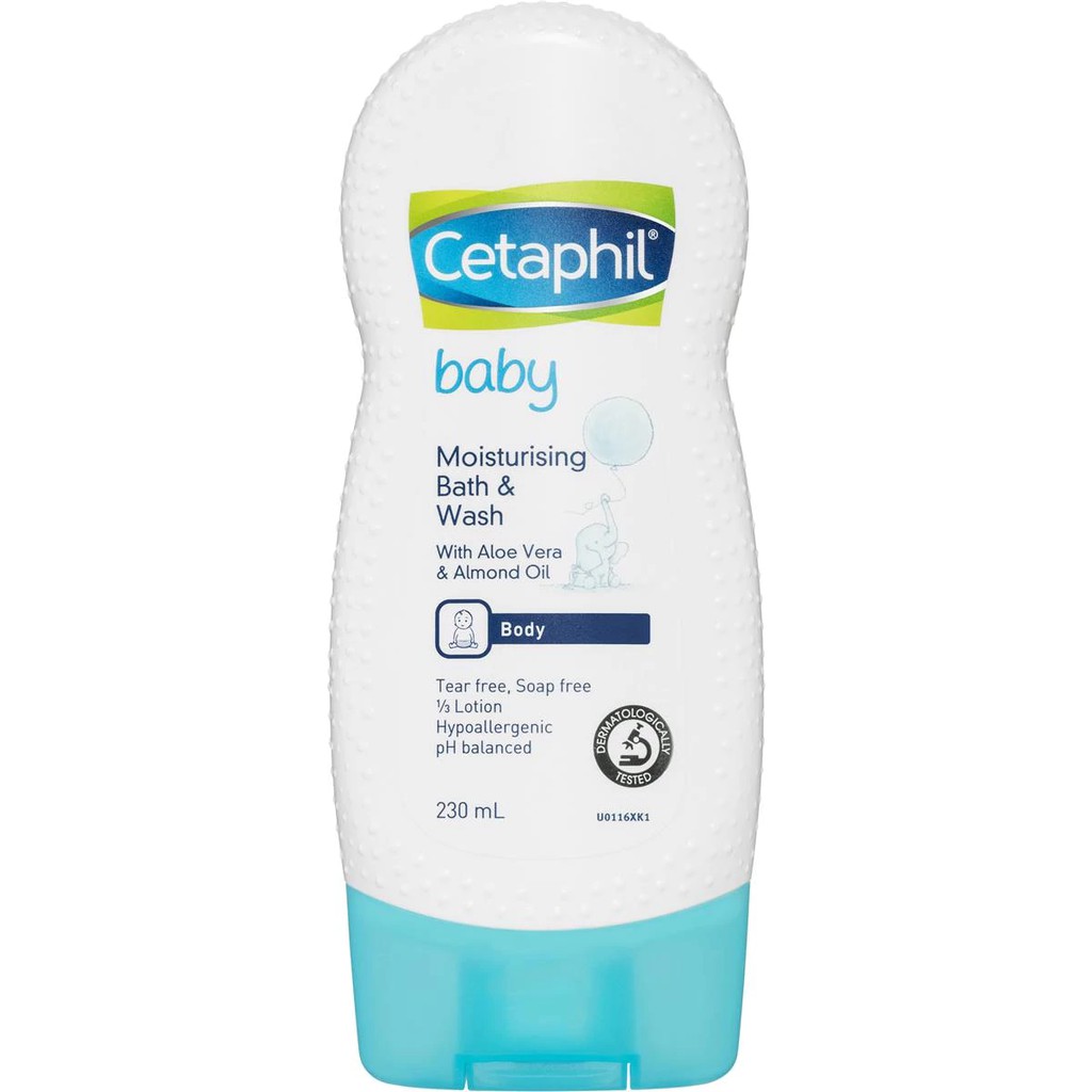 cetaphil baby moisturizing bath & wash