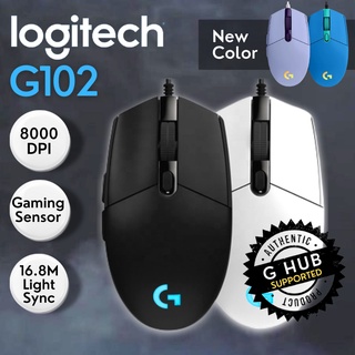 Logitech G102 LIGHTSYNC Gaming Mouse - Black/White -aka G203