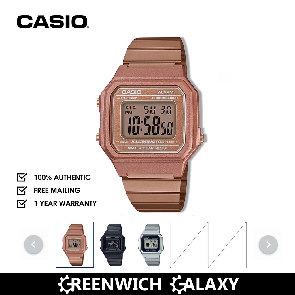 Casio hot sale b650 black