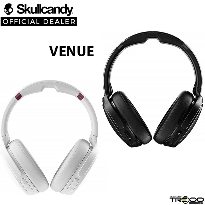 skullcandy venue active noise canceling wireless bt headphone