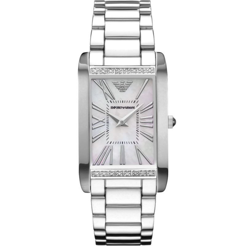 armani diamonds watch