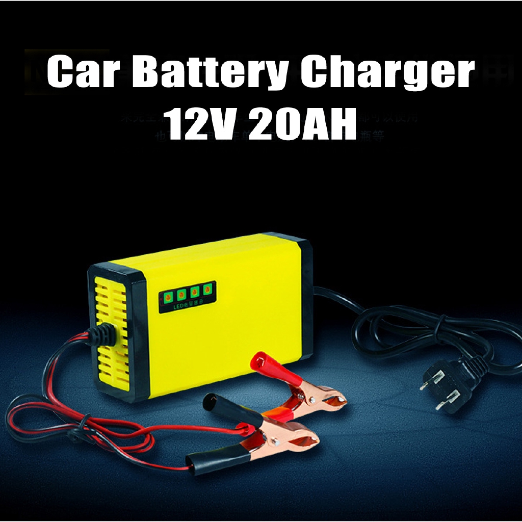 car battery charger shopee