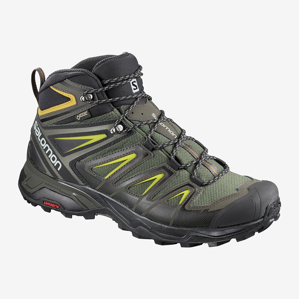 salomon hiking shoes mens sale