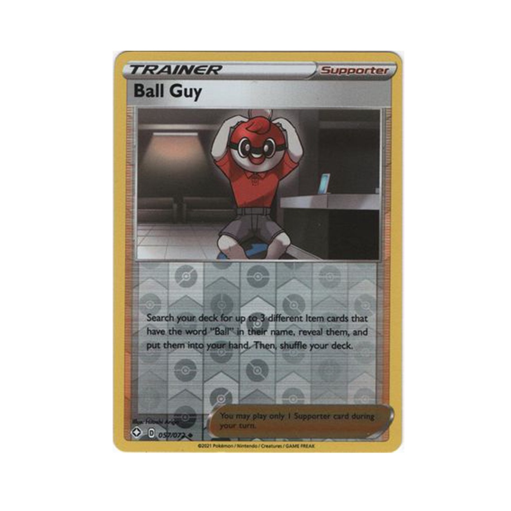 Pokemon - Ball Guy (057/072) Card (Shining Fates) | Shopee Singapore
