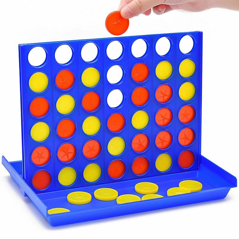 Large Connect Four In A Row 4 In A Line Board Game Kids Children ...