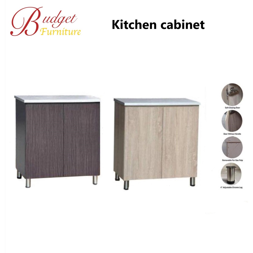 Solid Plywood Kitchen With Ceramic Tiles Top (Free Delivery And