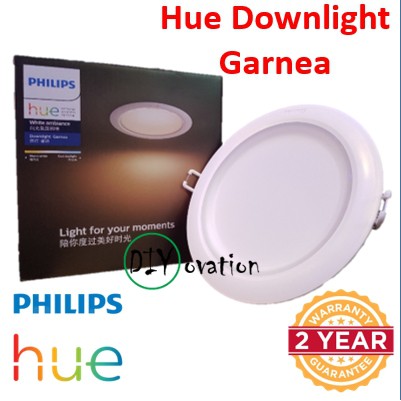 Philips Hue Downlight Garnea 7w 10 5w False Ceiling Recess Led