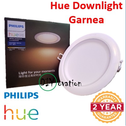 Philips Hue Downlight Garnea 7w 10 5w False Ceiling Recess Led Smart Light