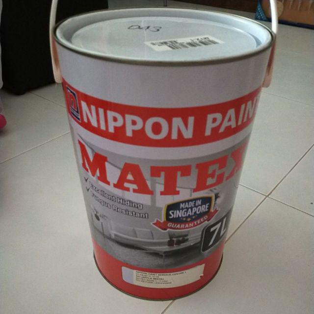 Nippon Paint Matex Emulsion Paint (All Time Favourite) 7L/20L Shopee