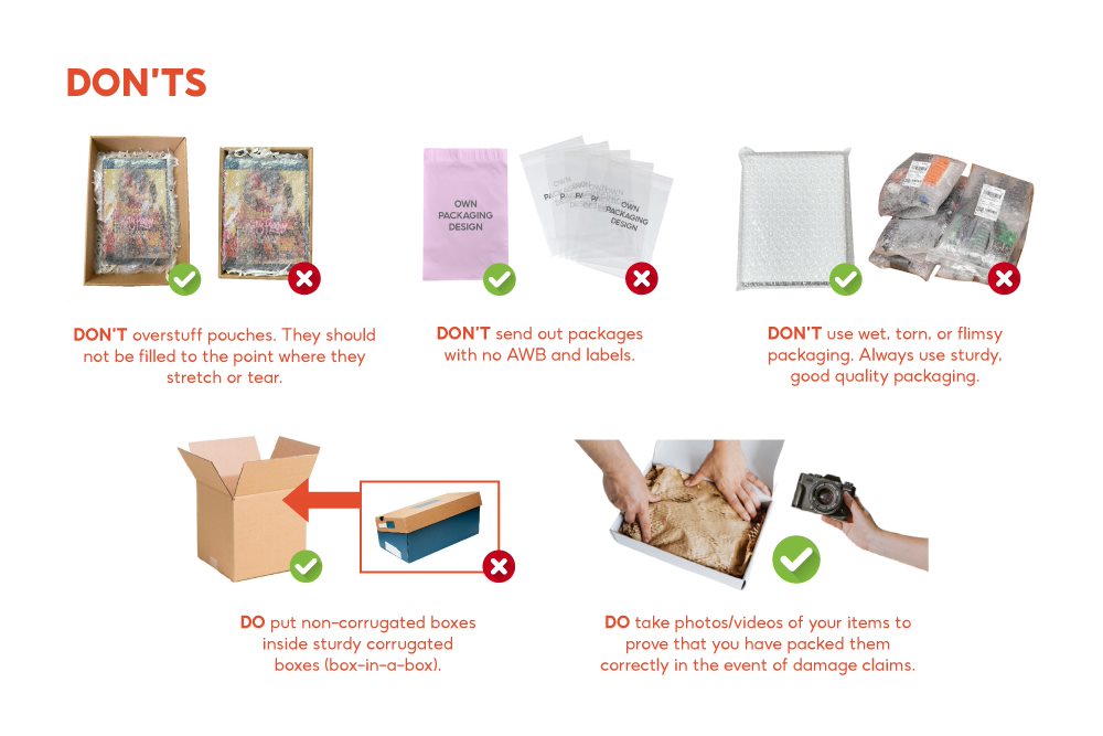 Shopee’s policy on damaged goods and packing guidelines Shopee MY