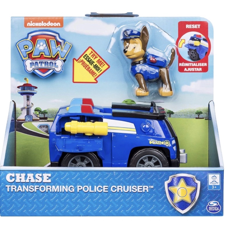 Paw Patrol Chase Transforming | Shopee Singapore