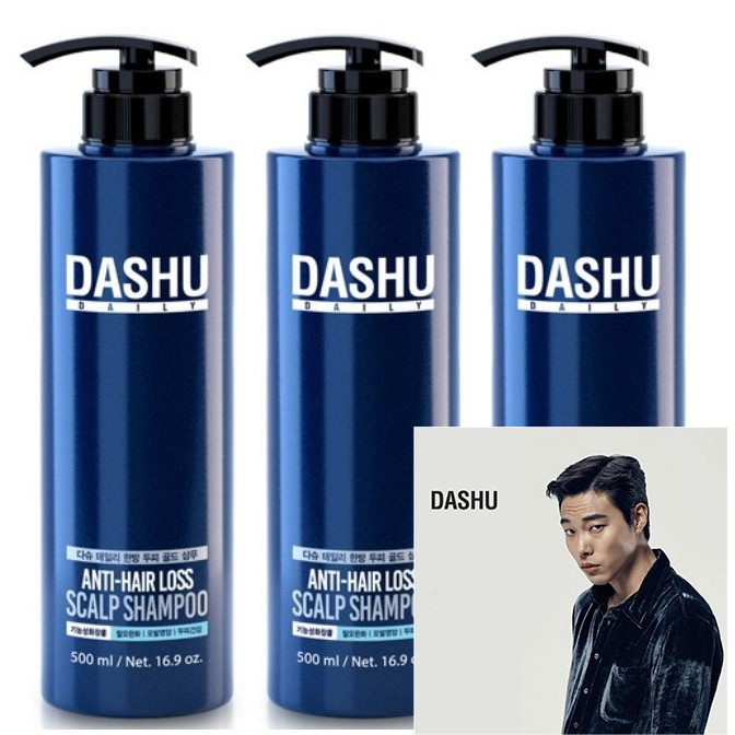 Dashu Korean Anti Hair Loss Intensive Scalp Shampoo 3EA | Shopee Singapore