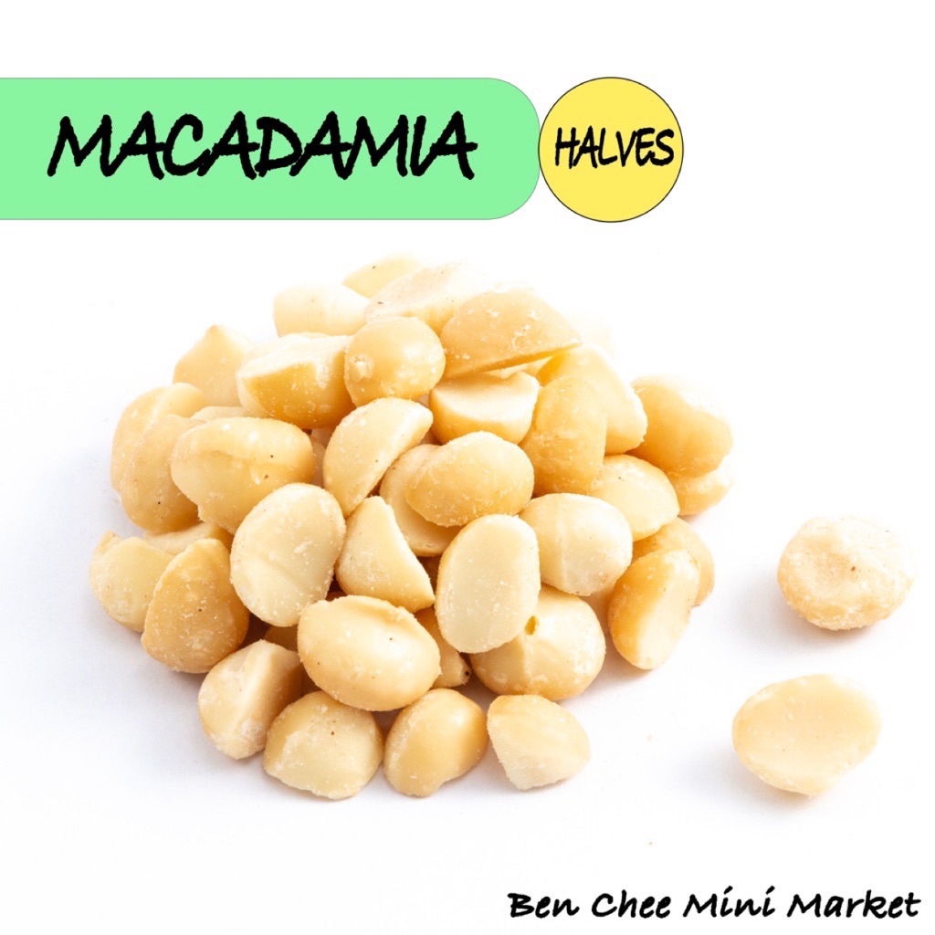 Premium RAW Macadamia nuts (Halves), Africa, 500g/1kg/250g Shopee