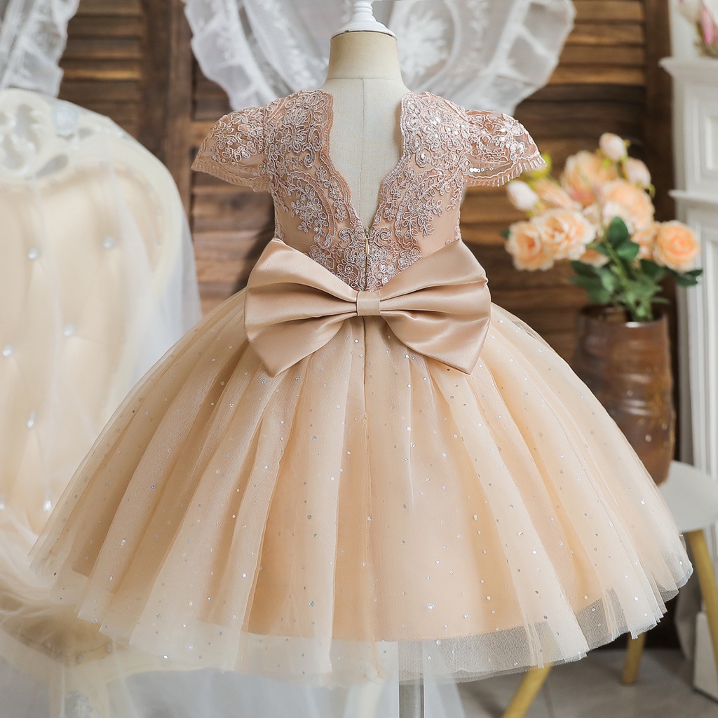 0-5 Years Baby Girl Clothes Cute Appliques Lace Ball Gown Baptism Dress For  Baby Girl Christening Toddler Girl Princess Dress AliExpress Mother Kids |  2022 Christmas Dresses For Girls Baby Girls Dress