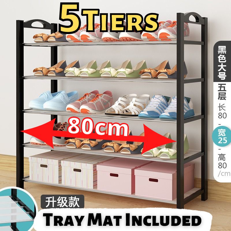 Minimalist Shoe Storage Rack Organizer / Easy Assemble Shoe Rack Shelf